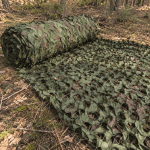 Maskuojamasis tinklas 3x6 m – karinis Woodland