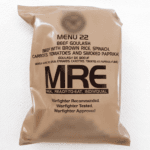 JAV MRE - karinis maisto davinys su jautienos guliašu (skirtingų skonių)