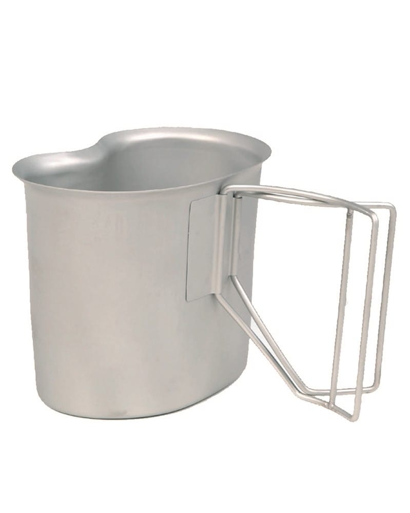 us-gi-canteen-cup1.jpg Plieninis puodelis-katiliukas kariuomenės. Crusader Cup. - Image 1